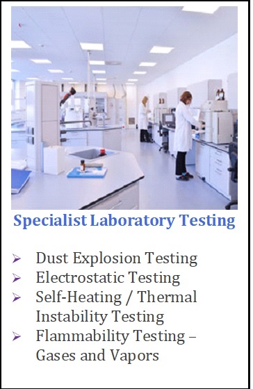 Combustible Dust Testing