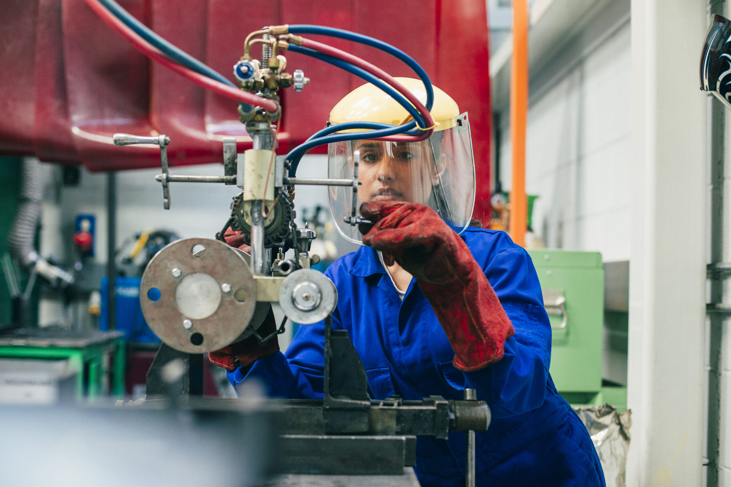 woman-engineering-equipment-in-factory